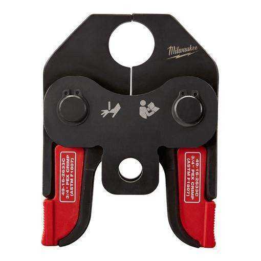 Milwaukee, Milwaukee 49-16-2633C M18 3/4" PEX Crimp Jaw for Short Throw Press Tool (2674-20)